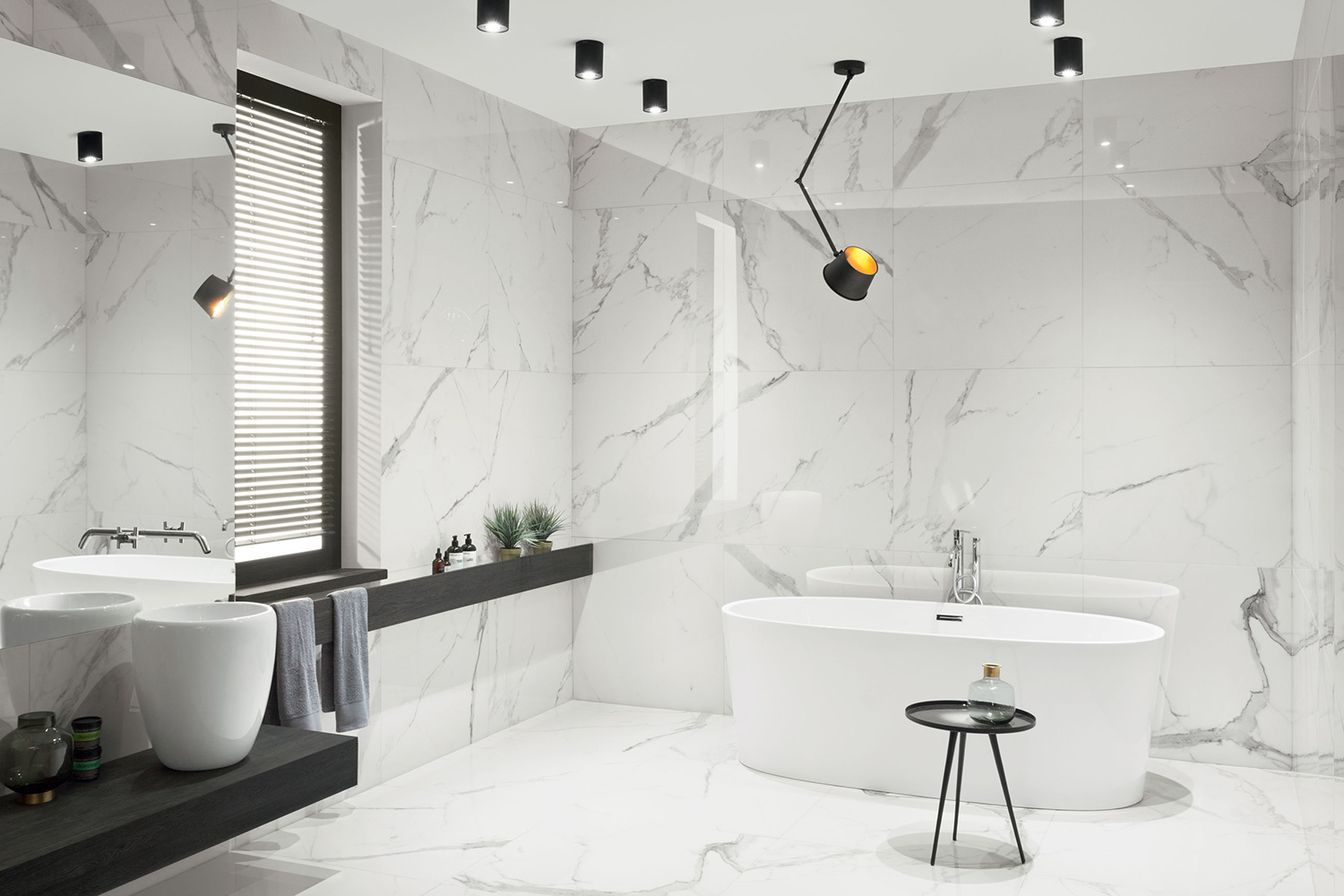 Porcelain Marble Bathroom Tiles - Pietrasanta